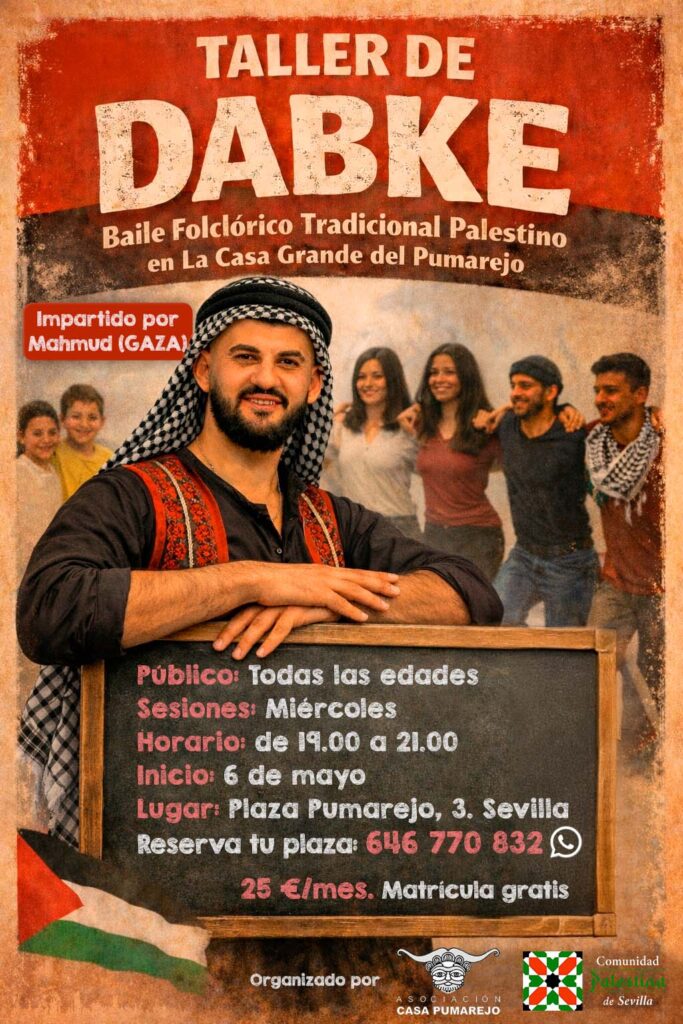 Taller de Dabke en Sevilla. Pumarejo. 2026