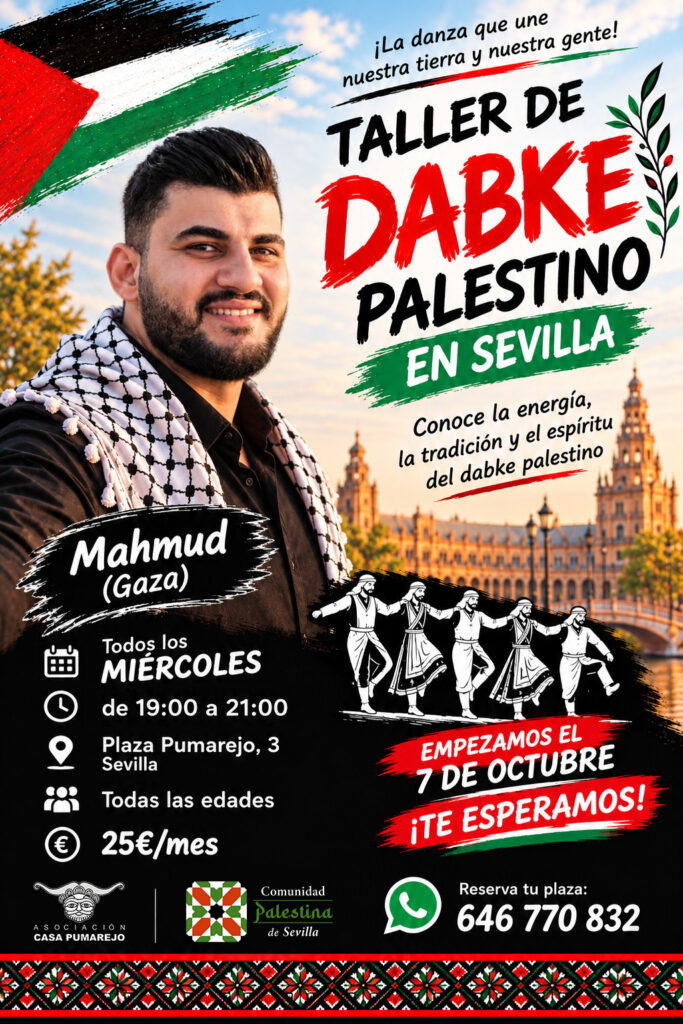 Taller de Dabke en Sevilla. Pumarejo. 2026